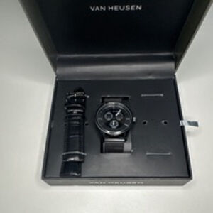 Men's Van Heusen Black Watch